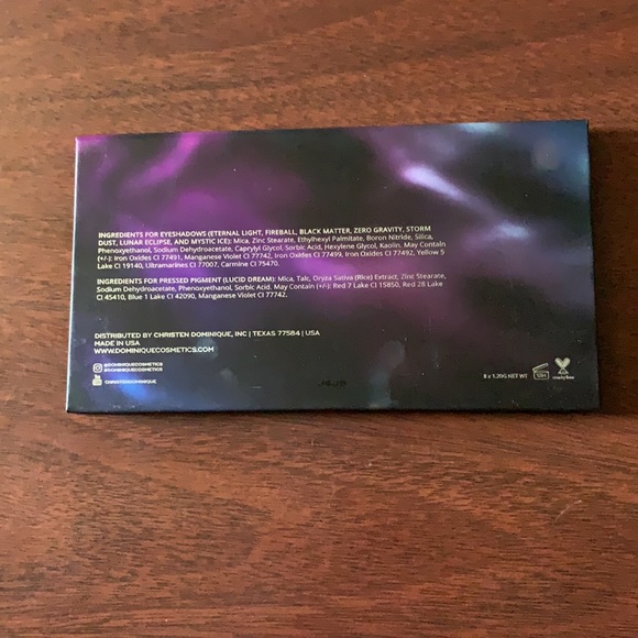 Dominique Cosmetics Celestial Thunder Eyeshadow Palette - Picture 3 of 3